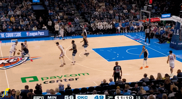 雷霆下半场逆转森林狼 亚历山大砍20+10引领胜利